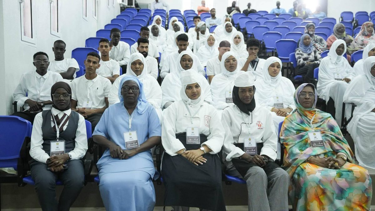 SenaMedVall's tweet photo. Clôture à Nouadhibou d’une formation de l’École nationale des métiers du tourisme au profit de 40 jeunes de Nouadhibou et Chami. https://t.co/vgBCeAV5JK