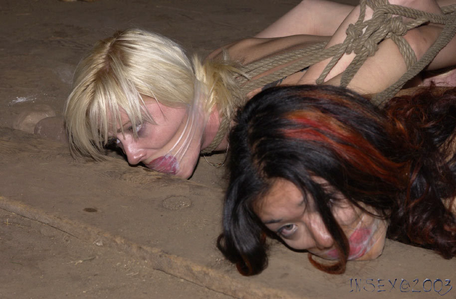 bound_n_found's tweet photo. Angelica and Eunice Lee hogtied nude together with mouths stuffed and taped at @Insex_Crew (https://t.co/hNxNM4BEkd) https://t.co/UELmpTVUPf