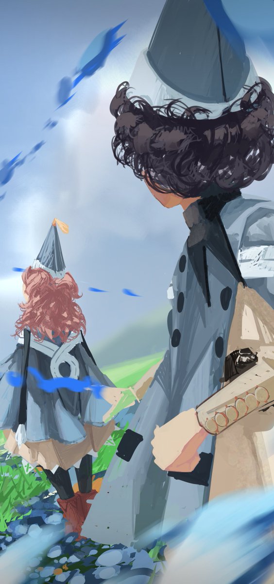 jolseon's tweet photo. The Qiflings witness Frieren's favorite spell https://t.co/1RfB0LsYS1