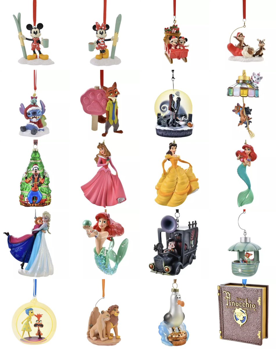 tdr_doria's tweet photo. 【ディズニーストア】
10月2日より、クリスマスのオーナメントが今年も販売されます🎄✨️

※フラッグシップ東京、イクスピアリを除き、11月6日より一般販売
https://t.co/l8LjAU1DFT
#ディズニーストア #Disney https://t.co/RyURwYXSov