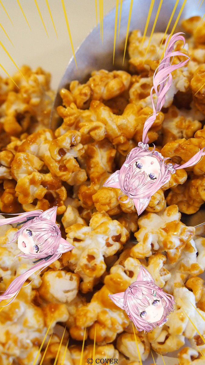 hakuikoyori's tweet photo. 今週のこより占いラッキーアイテム待受けです🍿
３００回記念！３N！
#朝こよ https://t.co/vx2C6RQ5tp