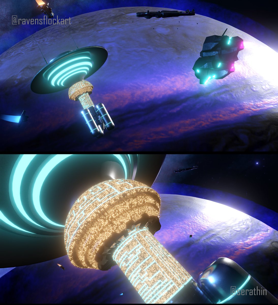 shiftcorecomics's tweet photo. We have a brand new comic by Raven and Serathin, going deep into space and dealing with an enemy... or friend?    

Art by: Ravensflock, Writing by: Serathin 
 
Check our our patreons!  
Raven:  https://t.co/Pg0CbLQVgL
Shiftcore: https://t.co/W1sTIPGnj5 https://t.co/UFuRzXN9FO