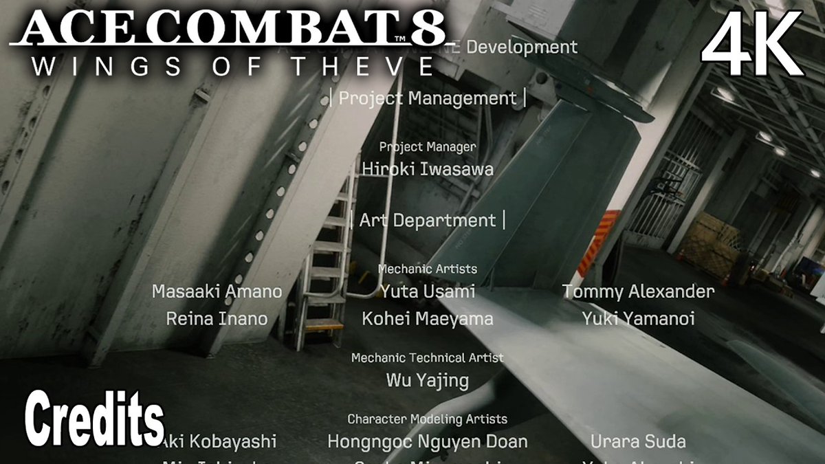 GamersPrey's tweet photo. 🎮 Just Uploaded: Ace Combat 8: Wings of Theve Credits 4K
Watch here ➜ https://t.co/rg4Ec4dsm2 #gaming #AceCombat8 #AceCombat8WingsofTheve [18:52] https://t.co/aPzGR1mSDu