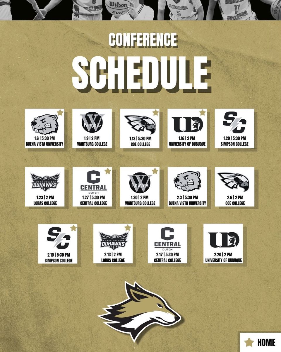 NWU_WomensBB's tweet photo. Mark your calendars! The 2026-27 schedule is set. 

Let’s get to work! 🏀🔥

#PWolfNation #YipYip https://t.co/QhdnUwcrEz