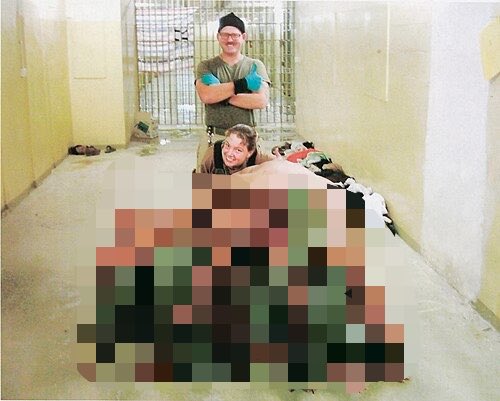 thanaomorphose's tweet photo. American army soliders raped and killed innocent Iraqi children detained in Abu Ghraib, Sodomized them with a broomstick, bragged about permanently handicapping them, poured literal acid over their bodies, and did it all with a smile. Shame on you for joking about this https://t.co/WX1s5sntwu