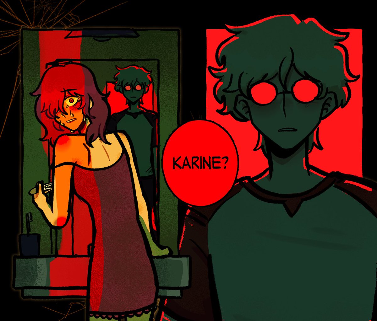 Aestheticdork3's tweet photo. An AU where Karine and Albin become teenage parents, Karine was straight up terrified when she found out and wanted to hide the fact she was pregnant but Albin was quick to find out anyways.
#lesnombrils #thebellybuttons https://t.co/FBgIfJzmfG