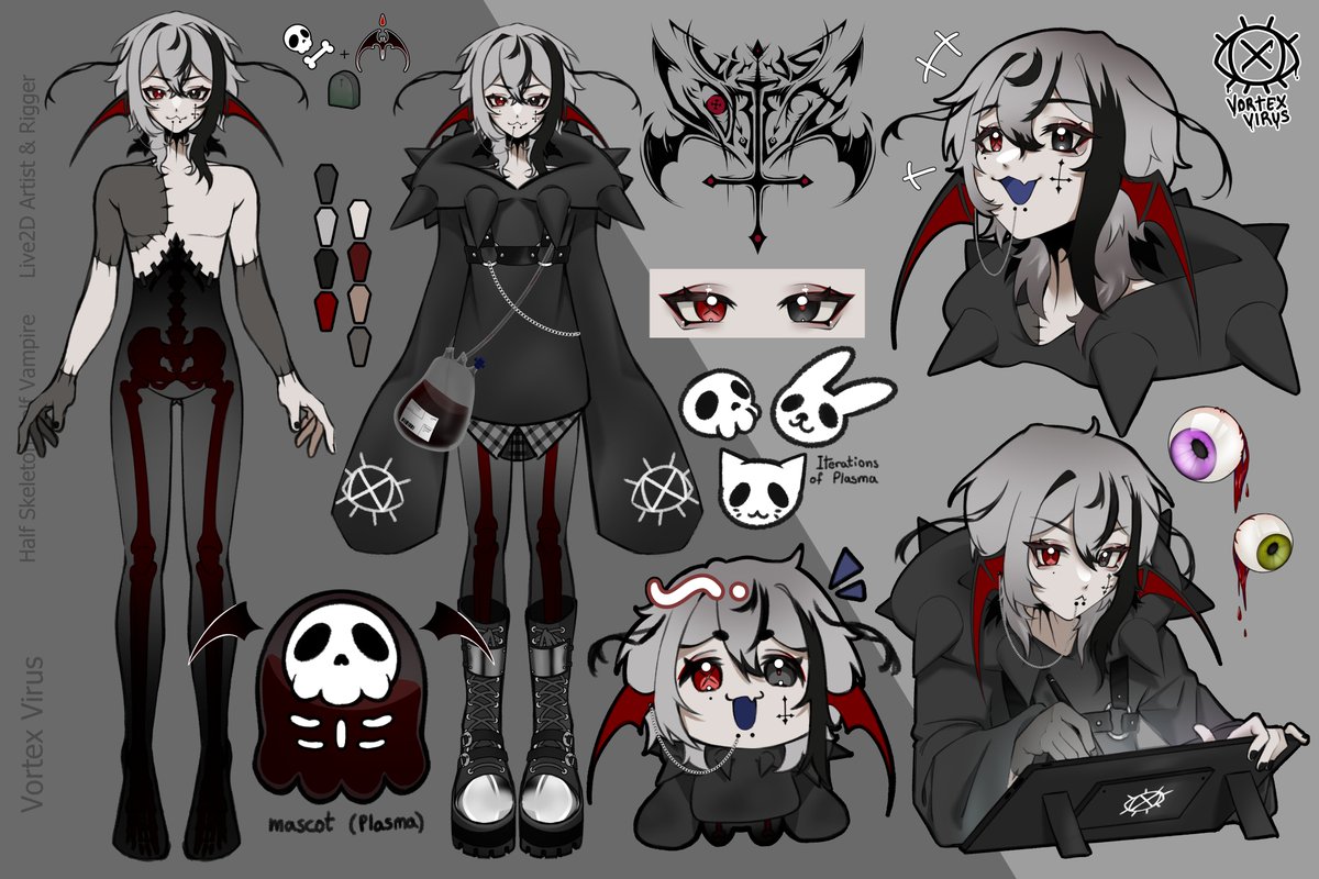 vortexvirus's tweet photo. VORTEX VIRUS EVOLUTION !!! 🦴🩸 https://t.co/RpQGP9K47v