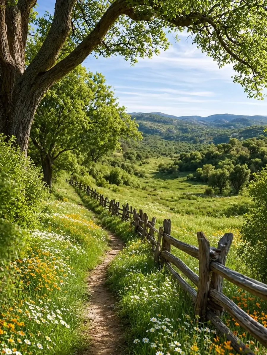 AnnBonamuu's tweet photo. Where Spring Wanders Through Quiet Hills

All images and music in this post were created with AI. I also used them to create Reels videos, available in the Reels section of my profile. https://t.co/yGDOskzuLV