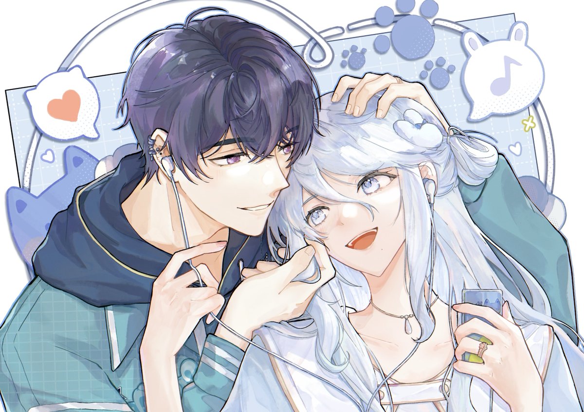 ciellebleeu's tweet photo. My first Marius and Celestia commis.
Art by @.kaixinguo_w
#MariCel
#JingMei
#HeTian
#ToTsona https://t.co/nuroyaeiVY