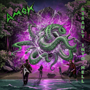 KMANRIFFSMetal's tweet photo. FULL FORCE FRIDAY:🆕October 2nd 7⃣6⃣🎧
AMOK - Assault Into Hell EP 🏴🇬🇧⚛️
6 Track EP from Glasgow, Scotland, UK Thrash Metal outfit⚛️
BC➡️https://t.co/ZYLT7zTZgt⚛️
#Amok #AssaultIntoHell #ThrashMetal #FFFOct2 #KMäN https://t.co/lKoqOdb7oL