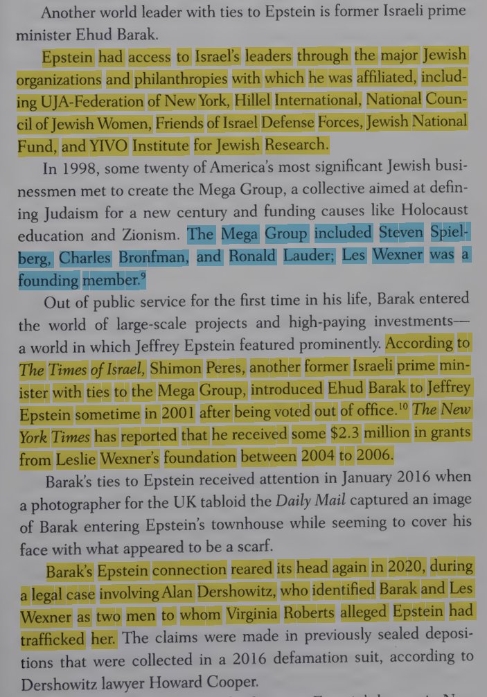 toxictiramisu's tweet photo. Mega Group was founded in 1991 by Les Wexner &amp; Charles Bronfman, a network that included Ron Lauder &amp; Robert Maxwell, to strengthen Jεωιѕh identity, combat intermarriage &amp; promote support for lsꝛæI. Wexner was Epstein's patron, while Ron Lauder was an associate of Arnon Milchan. https://t.co/pmiVRzAMgB