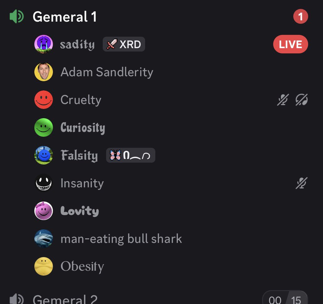 GarlotsBack's tweet photo. This voice chat is absolutely absurd https://t.co/y7O8JsBO9n