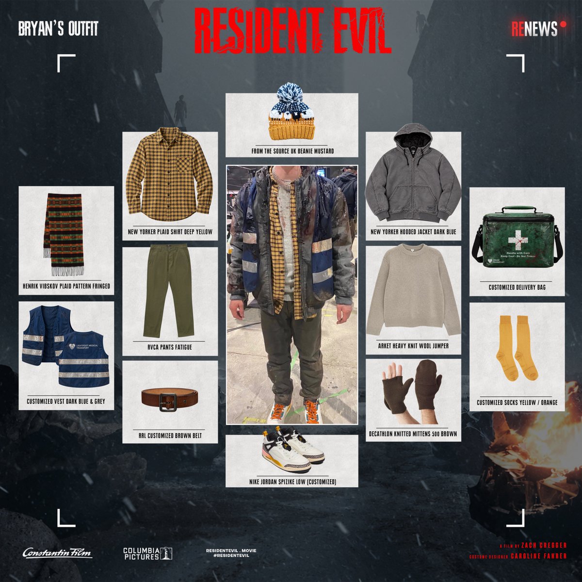 _engineerPlier_'s tweet photo. WE NOW HAVE FULL INFORMATION OF BRYAN'S OUTFIT THIS IS GREAT #ResidentEvilㅤ https://t.co/PecEj1C9FL