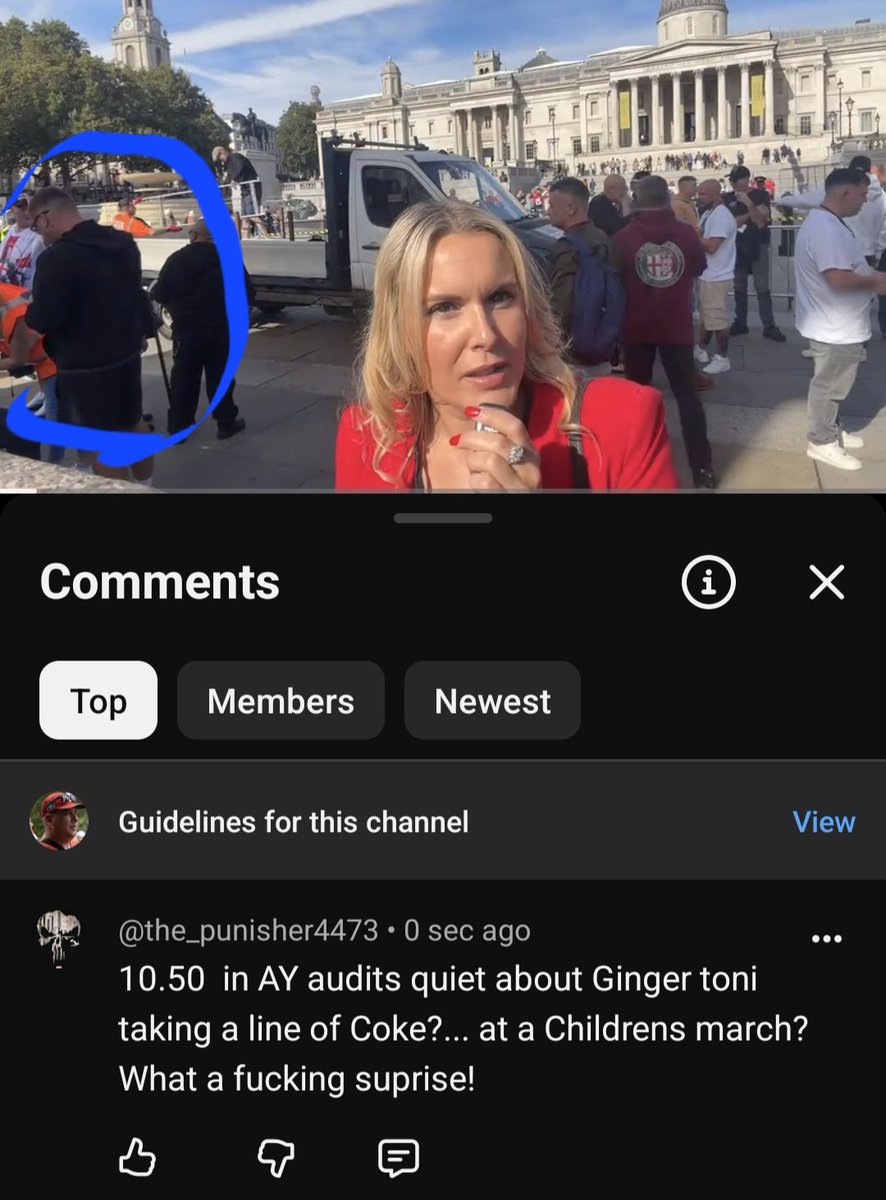 publicannoyanc3's tweet photo. @RebelNewsOnline @ThevoiceAlexa @TRobinsonNewEra Aye and Tommys stewards snorting the columbia... yeah for the children my arse! https://t.co/3OK9DZrA2M