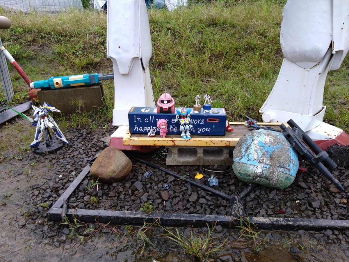 pugee0926's tweet photo. #へたれガンダム
#福島県 https://t.co/Kp6JWdll1r