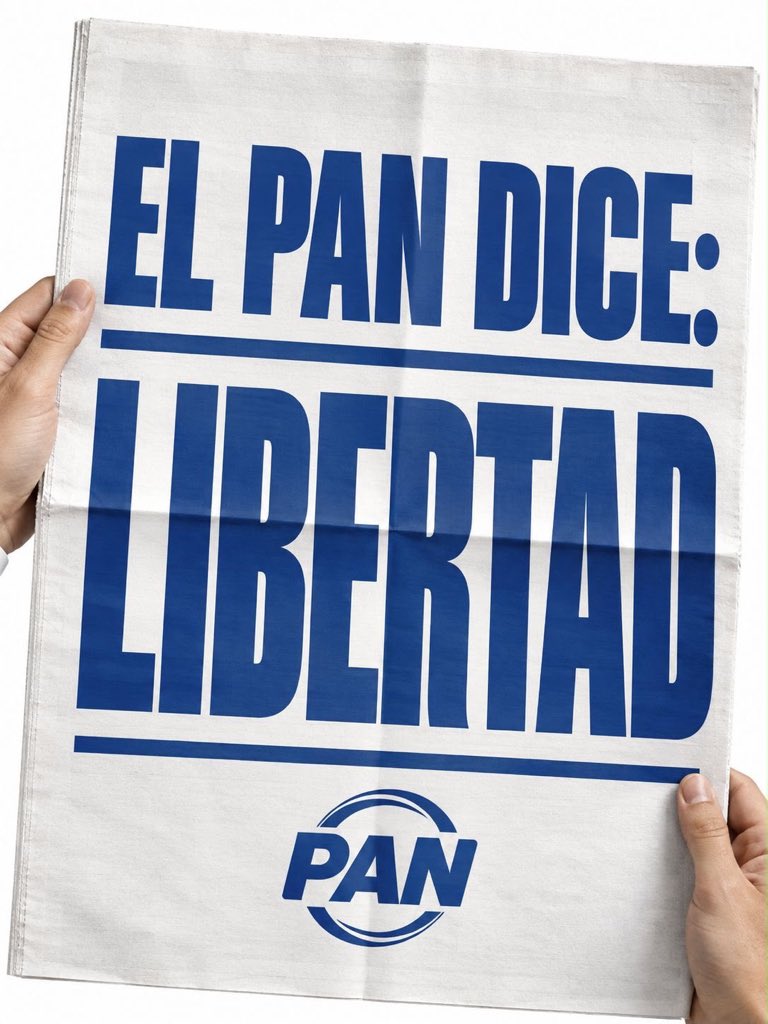 AccionNacional's tweet photo. ¡México necesita voces libres!

Señalar lo que está mal, exigir condiciones dignas y cuestionar a las autoridades es parte de nuestro derecho a expresarnos libremente.

En Acción Nacional defendemos la libertad de expresión para todas y todos.

#DefendamosMéxico https://t.co/XcymHhVGN4