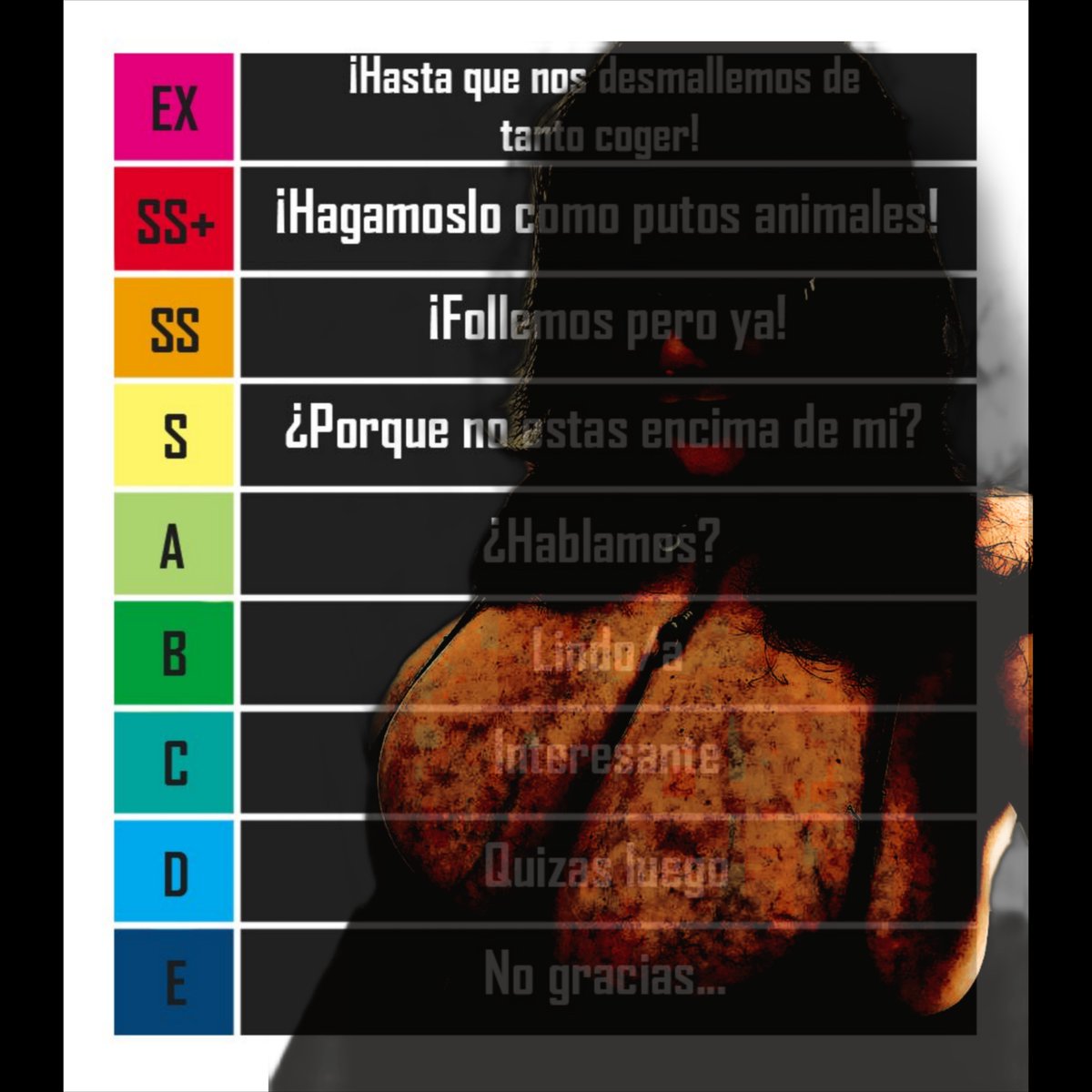 Asdmed1q's tweet photo. Una pequeña dinámica para calificarlos y celebrar los 1K, y weno, también quiero verlos, porque la mayoría son tímidos para comenzar. Así que, si superas un SS+, yo iré por ti. Y antes de terminar, serán calificados por cualquiera de las dos sidosas, para variar un poco. https://t.co/xC4AOFFEoU