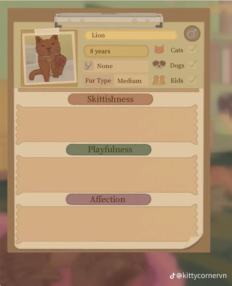 KittyCornerVN's tweet photo. Which cat would you play with?

In Kitty Corner Cafe, each cat has its own personality! Through its skittishness, playfulness, and affection- each cat has a unique combo of traits and areas it likes (or hates!) to be pet).

#CozyGames #WholesomeGames https://t.co/wCKUyrYdIG