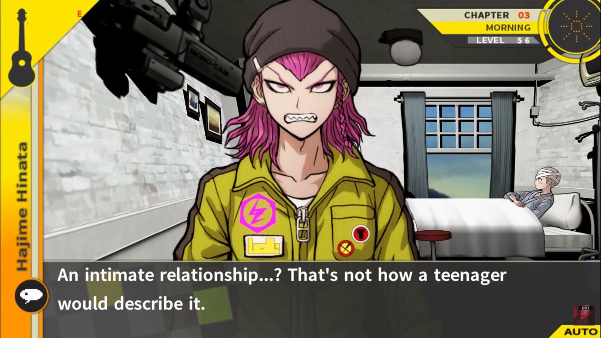 c0unciil's tweet photo. I really enjoy the consistency of the #DR2 characters and as a Kazuichi defender, I find it endearing that he's been influenced by his dad. He has his own definition of "man" and he's adhering to it. Even in the way he calls his dad "my old man" has weight https://t.co/4DcFu0Tk2L