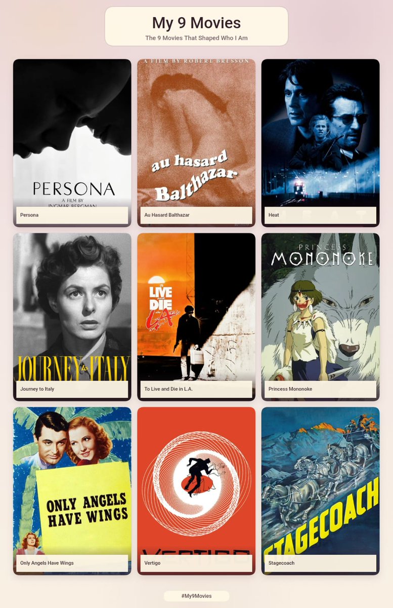 CarecaDosFilmes's tweet photo. eu + meus 9 filmes favoritos https://t.co/ly0UnEl0ZK