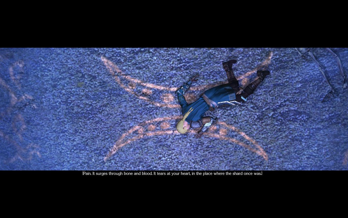 NoblessLolige's tweet photo. Finished Mask of the Betrayer! It lived up to its reputation. It felt like a more atmospheric Pillars of Eternity - I mean, of course it does, but it was funny seeing where that DNA came from. The cutscene framing that got better throughout the OC was on full display here. https://t.co/ZRCjjsw4ud