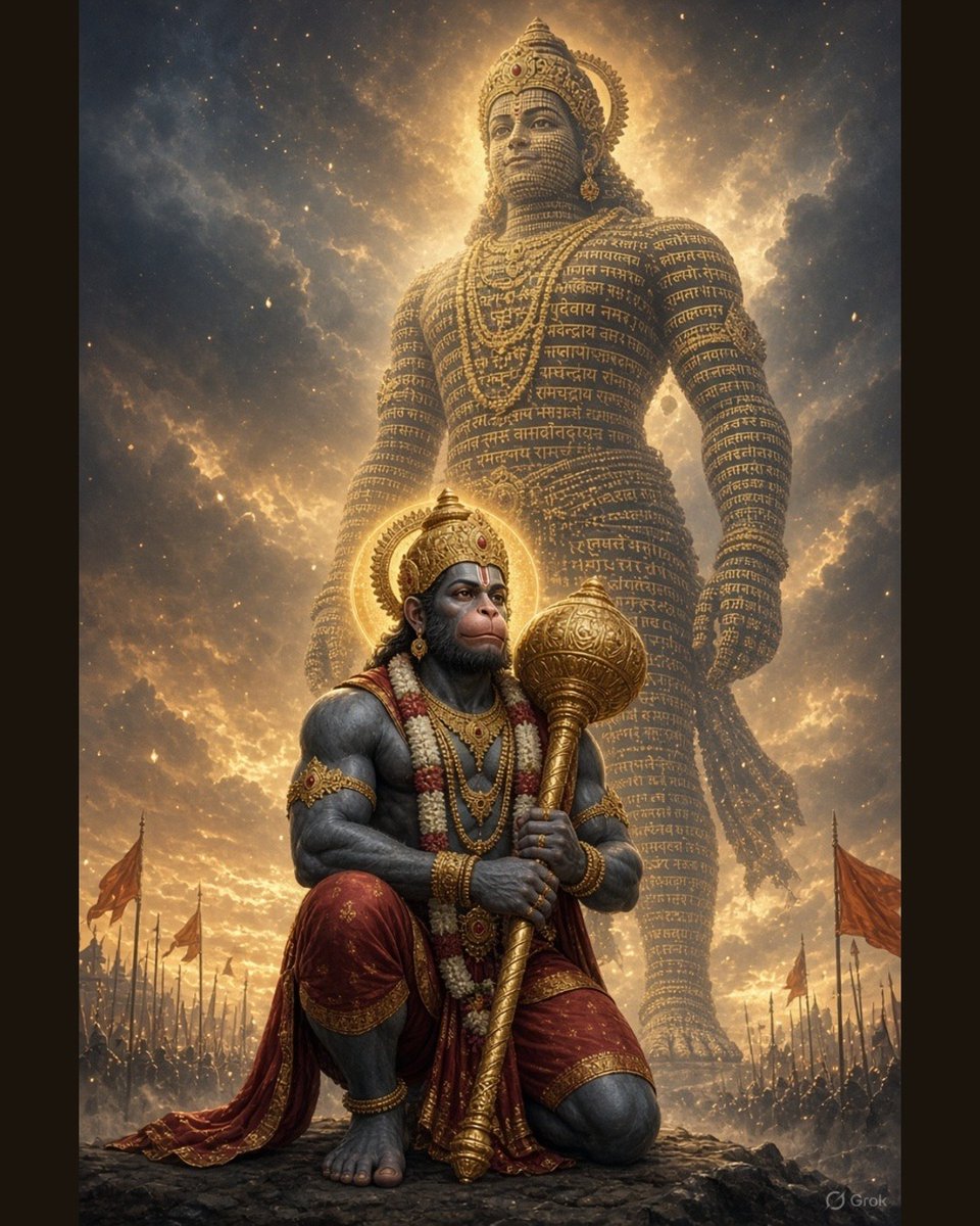 Sikha__Patel's tweet photo. जय श्री राम  🚩 जय वीर हनुमान जी की  🚩

रामचन्द्रं जगन्नाथं सीतायाः प्रियवल्लभम् ।
हनूमन्तं च भक्ताग्र्यं प्रणमामि पुनः पुनः ॥

सियापति रामचंद्र की जय  🙏 जय बजरंगबली जी की  🙏 https://t.co/861EgeKLyQ