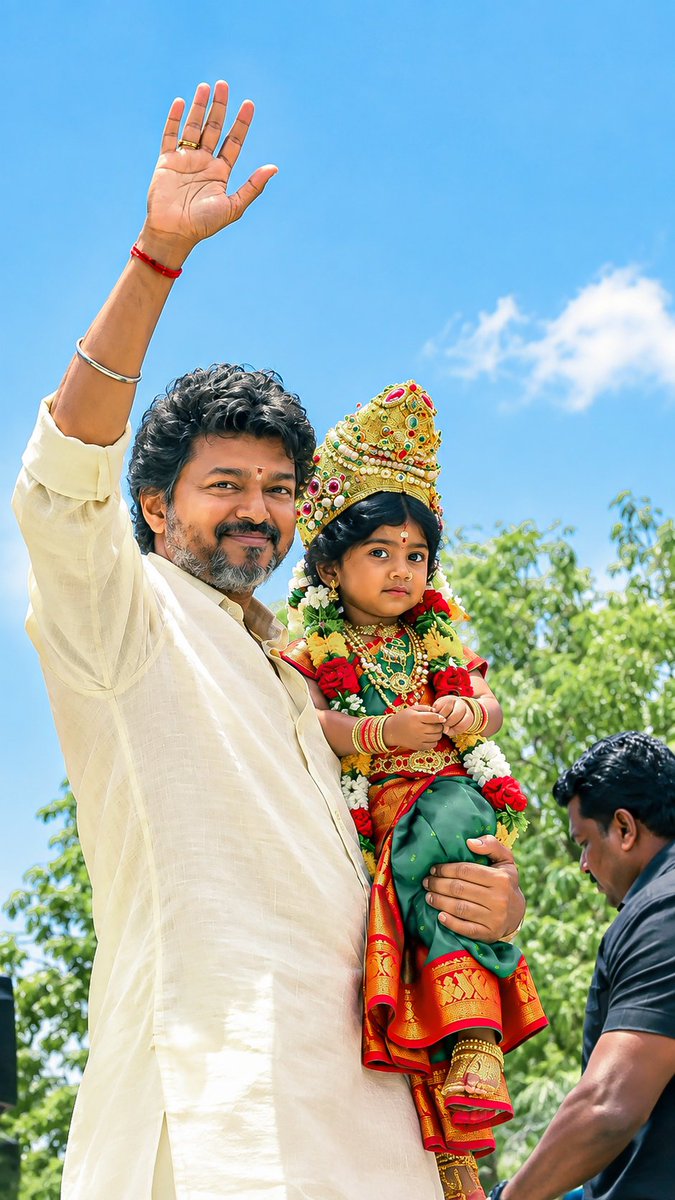 V_F_C_Madesh's tweet photo. குட்டி மீனாட்சி- யும் ❤️

அழகு தலைவரும் 😍😍 https://t.co/EYbBhjO1TC
