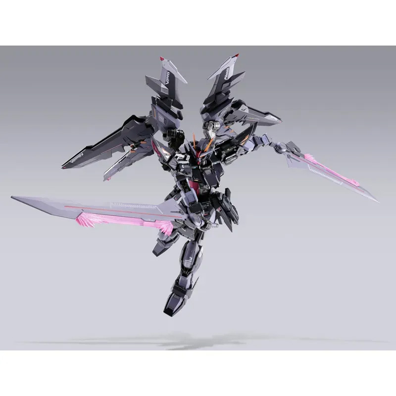 _PREMIUMBANDAI_'s tweet photo. [NEW RELEASE] #GUNDAM
METAL BUILD STRIKE NOIR GUNDAM (20th MEMORIAL COLOR) is available now for pre-order on Premium Bandai USA!

Pre-order today!
https://t.co/IWtof25JDz

Free Shipping on Orders $99 or More for the TAMASHII NATIONS ONLINE SHOP!
*Applicable for NO SIGNATURE REQUIRED shipping only

The Metal Build Strike Noir Gundam is back with a color scheme that faithfully recreates its appearance in the series!

The hand parts for the Beam Rifle Shorty have been newly sculpted with an expressive design, enabling even more dynamic posing!