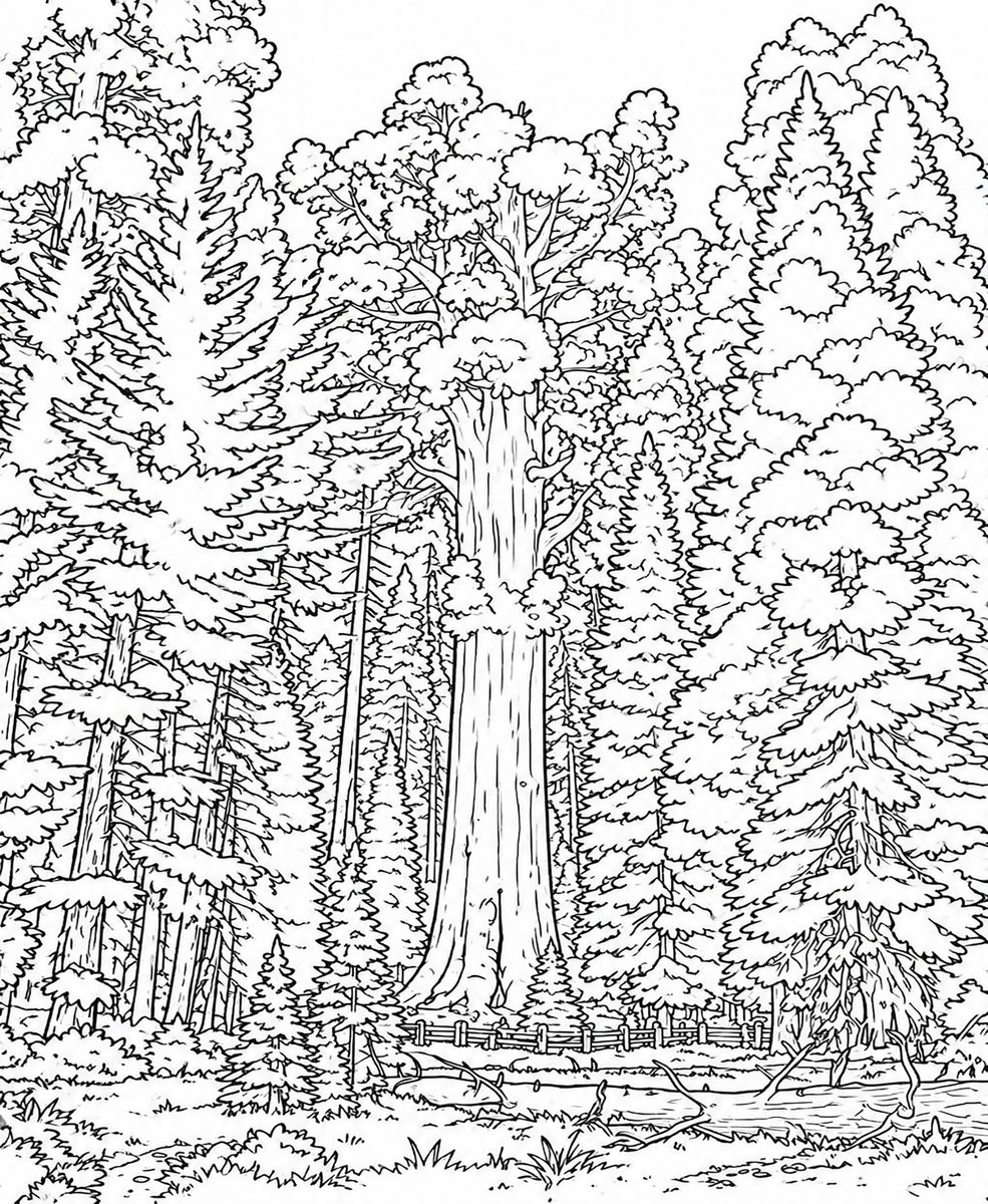 travelpalettecb's tweet photo. Free Coloring Book Page: General Sherman Tree from "Sequoia & Kings Canyon National Park Coloring Book"
#adultcoloring #adultcoloringbook #coloring #coloringbook #coloredpencil #booksforkids #childrensbooks #california #sequoia #kingscanyon #nationalparks
https://t.co/c16in4rFJ2 https://t.co/X5D46tLPUF