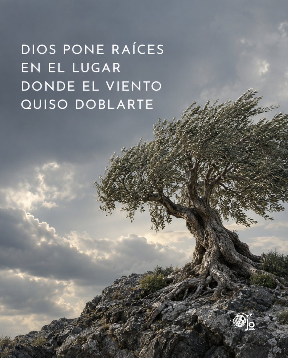 ojoalcielo_'s tweet photo. 🌳 Cada temporada difícil puede dejar una raíz más profunda en ti.

Dios te sostiene cuando el viento sopla fuerte y te da firmeza para continuar, paso a paso. https://t.co/inyUPppyOk