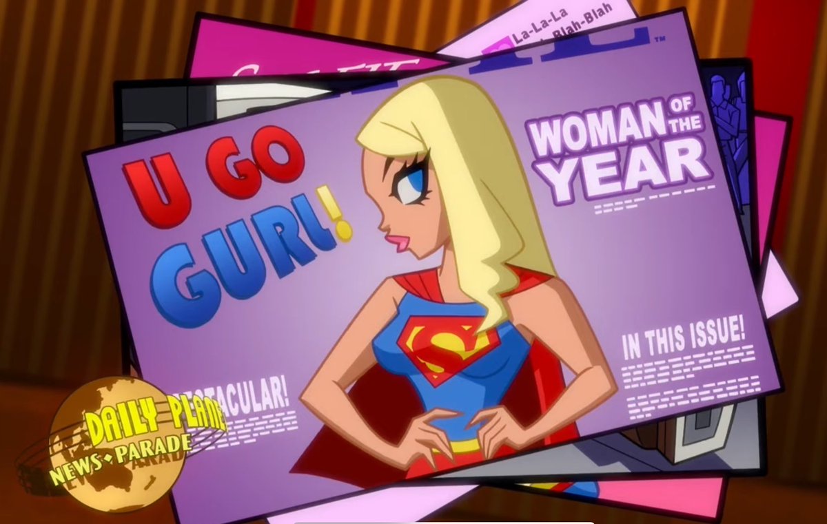 acervsupergirl's tweet photo. Supergirl on Justice League Action https://t.co/yr8ygZGf7F