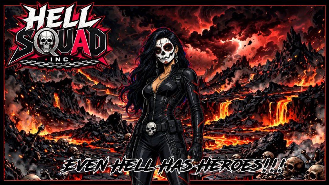 HELLSQUADINC's tweet photo. @toypixx THE HELL  SQUAD!!! https://t.co/BSln3ilrB9