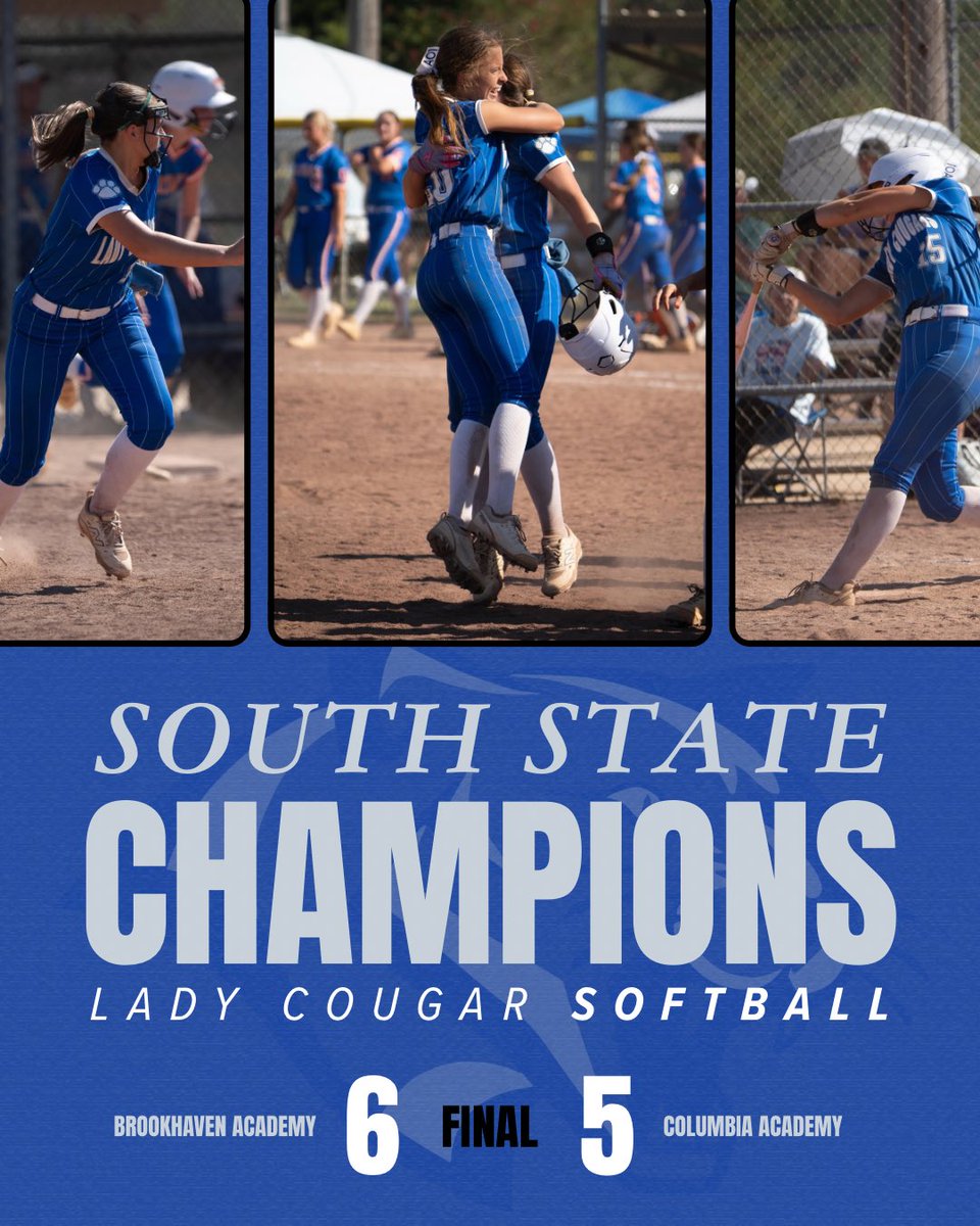 BA_Cougars's tweet photo. The Lady Cougars are STATE BOUND! 🥎🏆 https://t.co/JlH8qHUfK2