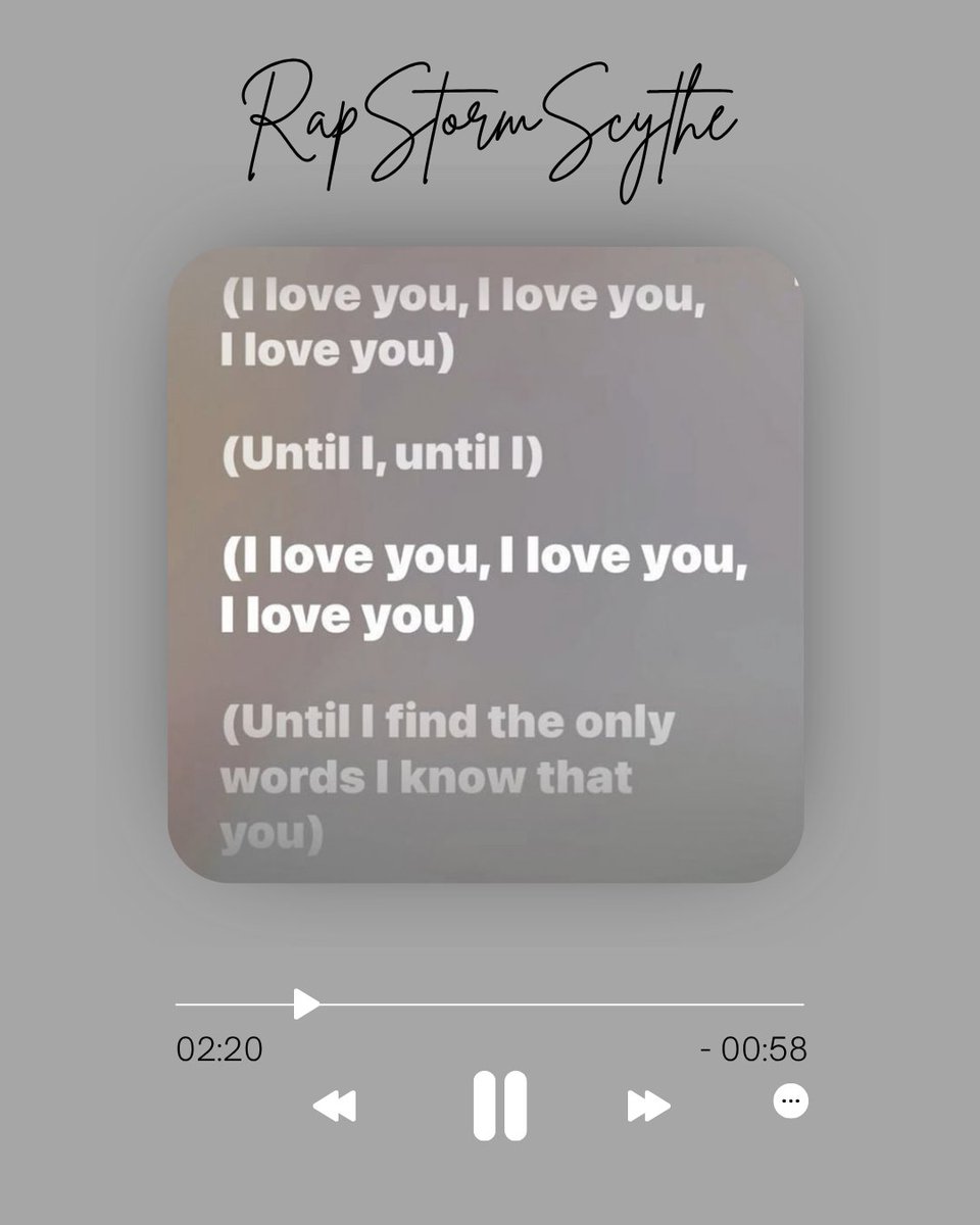 ini_ggistara's tweet photo. #RapStormScythe ๐ฃ๏ธ๐ชโพ https://t.co/7JqJRJqsHh