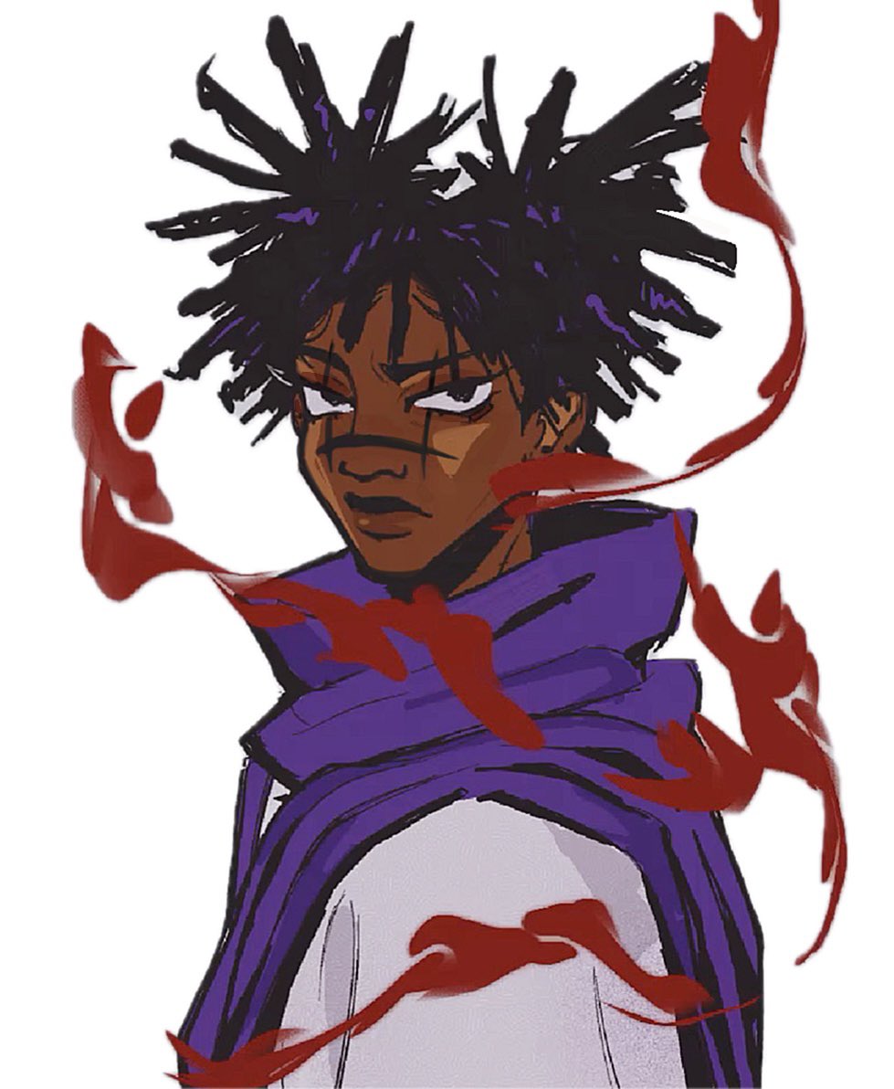 pinkinthefight's tweet photo. old blasian choso sketch https://t.co/s4wR67HtIq