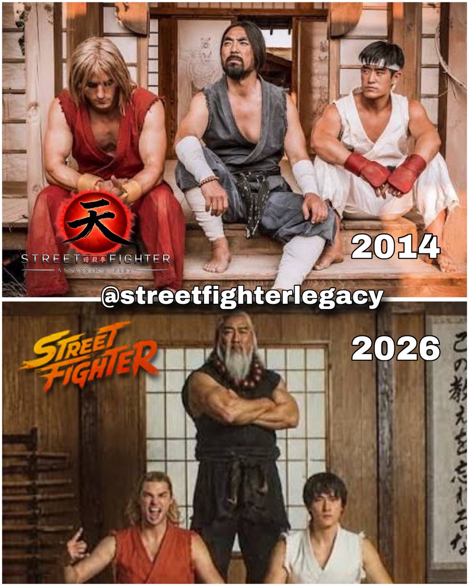 PeteFighter's tweet photo. 2014 🆚 2026 

@Street_Fighter  @SFAFofficial https://t.co/YL7AFRfvNN