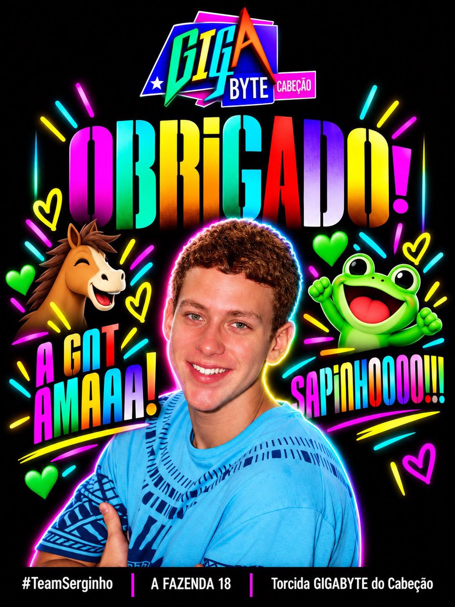 Gigabytecabecao's tweet photo. 🎙️🗣️ OBRIGADOOOOO SAPINHOS que estiveram conosco esta noite no Space Torcida Gigabyte do Cabeção!
Foi muita resenha, torcida e energia boa, mas, acima de tudo, muito amor e BOAS VIBRAÇÕES pro nosso CABEÇÃO! 🐸💚
Eu HAMOOOOOO! 🐸💚🐴
#TeamSerginho #AFazenda18 #TorcidaGigaByte https://t.co/BN6gcFgiRl