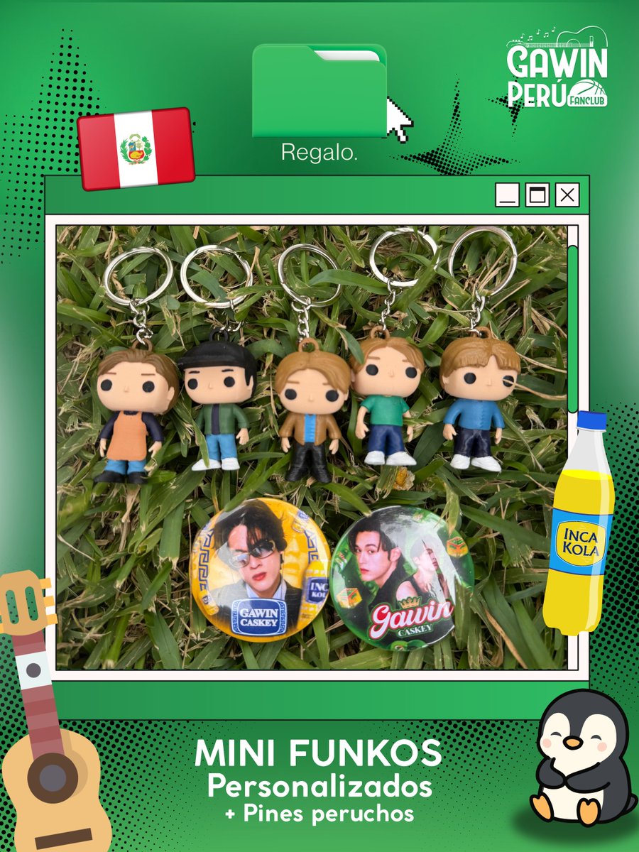 gawinperufc's tweet photo. Hay personajes que se quedan con nosotros mucho después de que termina una historia. Y para este proyecto quisimos reunir algunos de ellos en un solo regalo para Gawin ✨

Hicimos llegar este detalle que consta de cinco mini Funkos inspirados en Mork, Dan, Pisaeng, Tong y Tua, personajes que forman parte de distintas etapas de su trayectoria y que nos han permitido disfrutar de su talento, su dedicación y la forma en que hace suyo cada personaje 🙌🏻

Nos hizo muy felices poder entregárselo finalmente durante el fan meeting de Only Friends: Dream On en Lima, Perú 🇵🇪

Queremos hacer un agradecimiento muy especial a la productora, por su permiso, disposición y accesibilidad para hacer posible que este proyecto pudiera llegar hasta Gawin 💚

#GawinCaskey #OLFDreamOnInPeru #OnlyFriendsDreamOnenLima