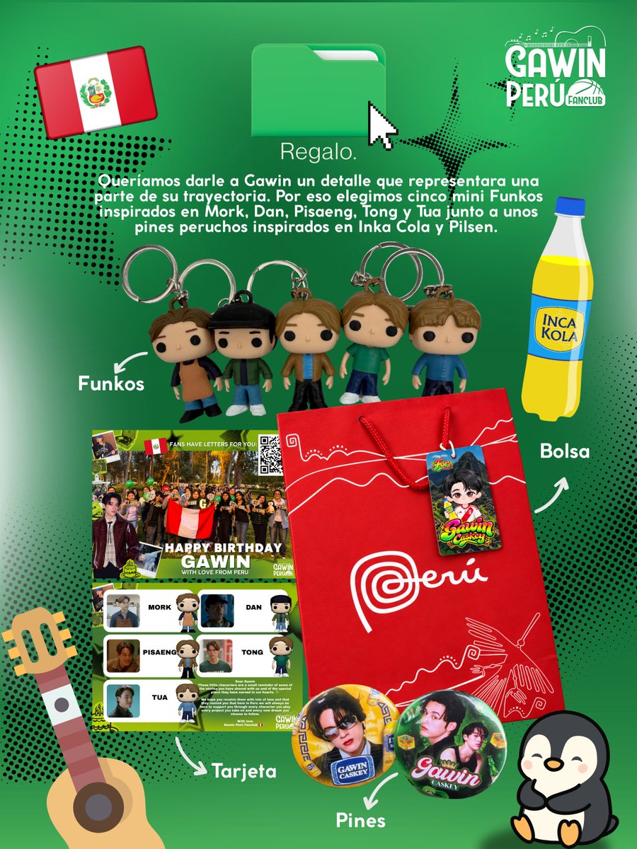 gawinperufc's tweet photo. @gawincaskey @GAWINCASKEY_FC From Peru to @gawincaskey, with much love.
May many more characters, stories, and dreams come true 💚
#GawinCaskey #OLFDreamOnInPeru #OnlyFriendsDreamOnenLima https://t.co/Mq30uhBW80