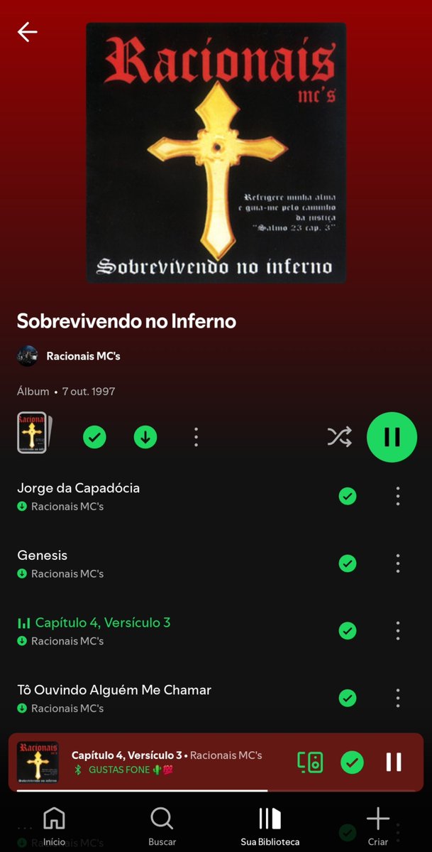 manoGUSTASne's tweet photo. Talvez isso seja uma take óbvia, mas Sobrevivendo no Inferno é melhor que toda a carreira do NWA e do WU tang cla e nao é pra desmerecer os cara, é so destacando o quão insano o Racionais é https://t.co/gp2Fkjzi0E