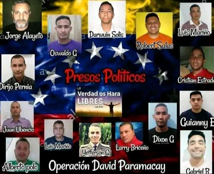 Brayan_Castro_G's tweet photo. Libertad Para Todos Los Presos Politicos Caso #Paramacay
#LibertadParaTodosLosPresosPoliticosCivilesYMilitares
#QueSeanTodos
#OperacionDavid
@RomeroLaudelina @rmacedonio_tv @ResistanceVene @ForoPenal @abdelnaimep @TAMARA_SUJU @Mahita71 @Jebrath_ https://t.co/wBJWe8GmOb