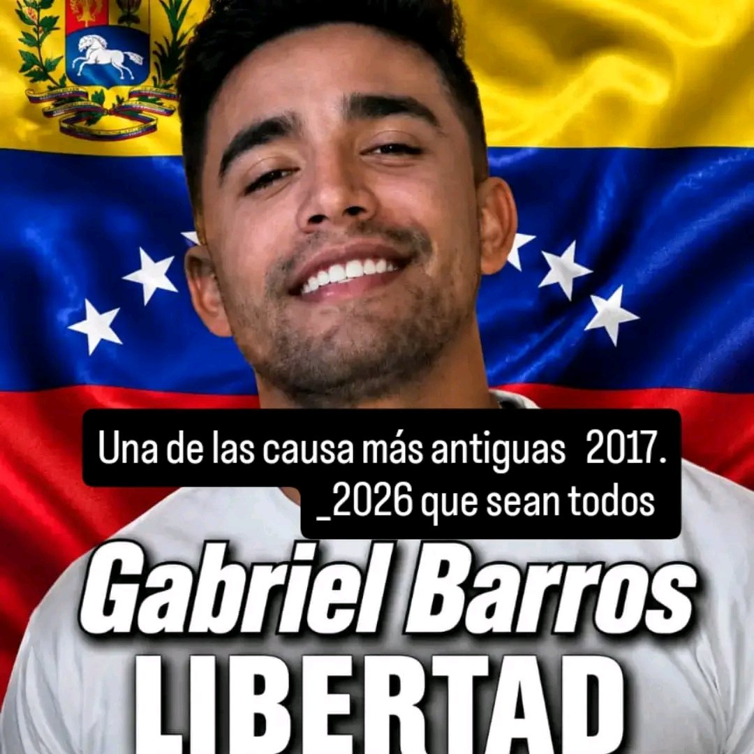 Brayan_Castro_G's tweet photo. Libertad Para Todos Los Presos Politicos Caso #Paramacay
#LibertadParaTodosLosPresosPoliticosCivilesYMilitares
#QueSeanTodos
#OperacionDavid
@RomeroLaudelina @rmacedonio_tv @ResistanceVene @ForoPenal @abdelnaimep @TAMARA_SUJU @Mahita71 @Jebrath_ https://t.co/wBJWe8GmOb