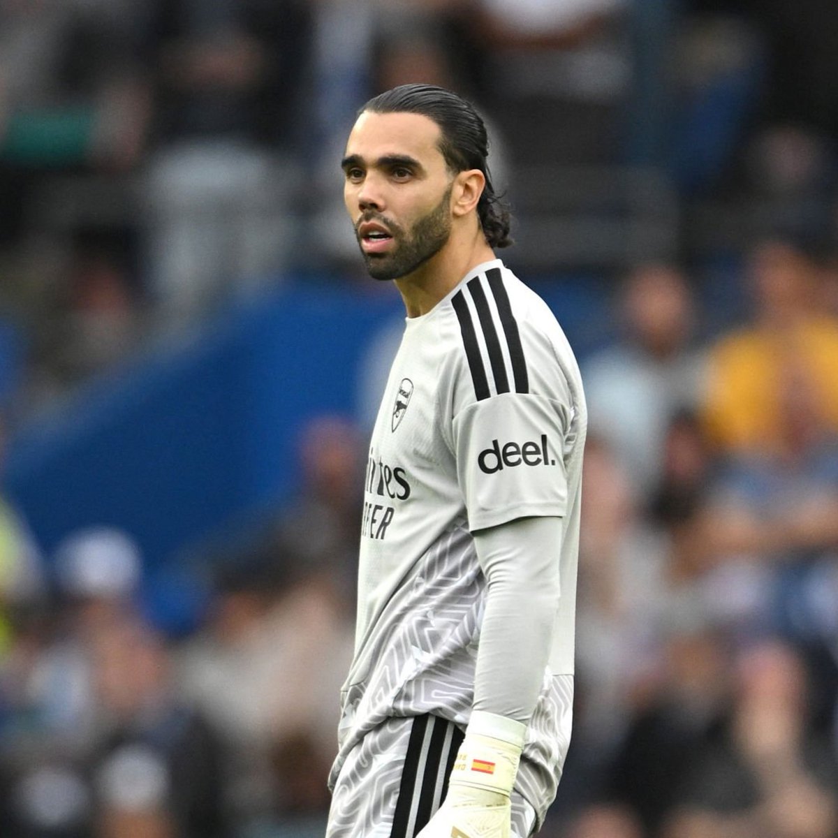 TouchlineX's tweet photo. 🚨 𝗗𝗜𝗗 𝗬𝗢𝗨 𝗞𝗡𝗢𝗪: Arsenal's defense is so solid that David Raya is not in the top 10 of Premier League goalkeepers with the highest save percentage. https://t.co/Qs6SdJSccF