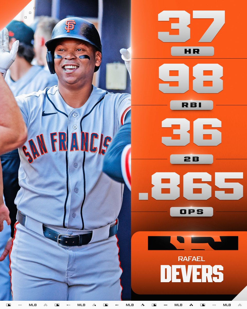 Rafael Devers had a strong season in San Francisco 💪 
 [📷](https://pbs.twimg.com/media/HTWJP8PWUAAdb-V.jpg) https://pbs.twimg.com/media/HTWJP8PWUAAdb-V.jpg ht