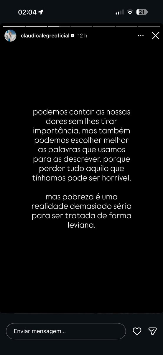 sousa_ritta's tweet photo. O Cláudio alegre aqui falou tudo #bbtvi https://t.co/T9S8Tis9Yg