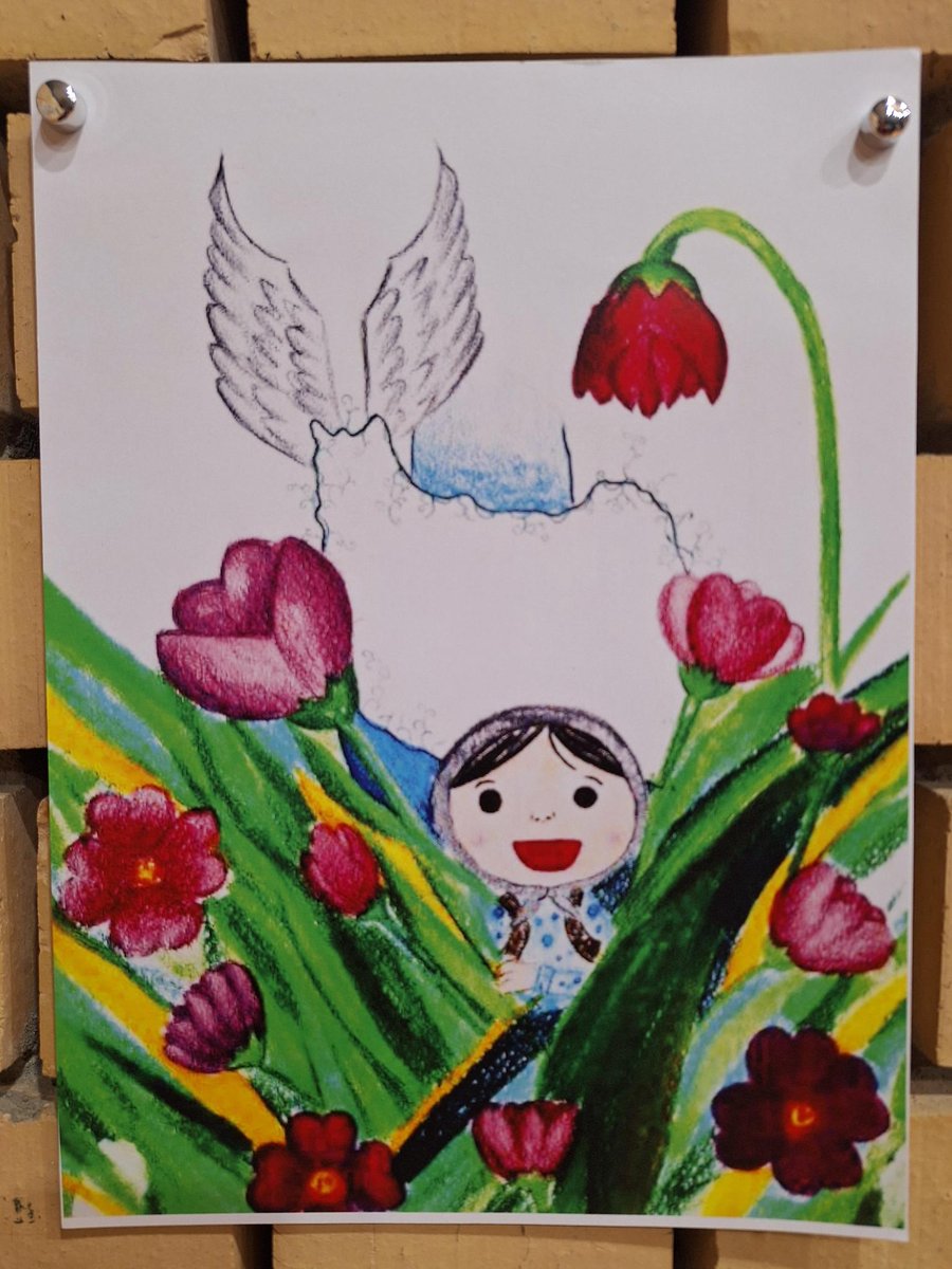 TruthNotWars's tweet photo. LOOK AT THESE GORGEOUS HAPPY CHILDREN'S DRAWINGS! 
No ... really look at these - Because these are the happy little drawings of little people, the little people who were murdered by the US. 
When we say this, we say this knowing there were cameras on the Tomahawk missiles sending live footage back to base. They double tapped (many say triple tapped!) a children's school - clearly marked with colouful paintings all over the wall that encapsulated their little children's oasis! Let that land.
https://t.co/wVvvmjJr2W

#Minab168 THIS Horror will never ever be forgotten - and we stand with the Benevolent Iranian women Association as they campaign for a full and independent investigation into this series of catastrophic war crimes that mark the beginning of a so called super power's invasion of a sovereign nation. 

This is the dear, dear cost of a nation that is standing strong against the Jen0Cide of P@lestine and Leb@non We are deeply complicit as a nation when Anthony Albanese disappointingly declared with a complete lack of evidence that Ir@n is a threat to Australia to justify our complicity. 

Many independent journalists are revealing that Australian soldiers were on the front line as war crimes and the illegal invasion of Iran was unfolding along with the myriad of support we provide to the US.
Please follow Nick Hanna for his investigations that completely debunk the propaganda.
@Melbourne4Wiki @Aus4Assange @timand2037