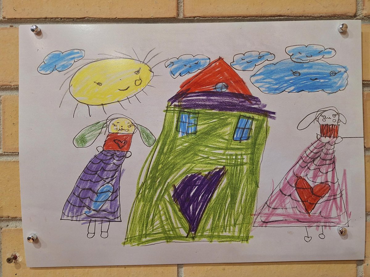 TruthNotWars's tweet photo. LOOK AT THESE GORGEOUS HAPPY CHILDREN'S DRAWINGS! 
No ... really look at these - Because these are the happy little drawings of little people, the little people who were murdered by the US. 
When we say this, we say this knowing there were cameras on the Tomahawk missiles sending live footage back to base. They double tapped (many say triple tapped!) a children's school - clearly marked with colouful paintings all over the wall that encapsulated their little children's oasis! Let that land.
https://t.co/wVvvmjJr2W

#Minab168 THIS Horror will never ever be forgotten - and we stand with the Benevolent Iranian women Association as they campaign for a full and independent investigation into this series of catastrophic war crimes that mark the beginning of a so called super power's invasion of a sovereign nation. 

This is the dear, dear cost of a nation that is standing strong against the Jen0Cide of P@lestine and Leb@non We are deeply complicit as a nation when Anthony Albanese disappointingly declared with a complete lack of evidence that Ir@n is a threat to Australia to justify our complicity. 

Many independent journalists are revealing that Australian soldiers were on the front line as war crimes and the illegal invasion of Iran was unfolding along with the myriad of support we provide to the US.
Please follow Nick Hanna for his investigations that completely debunk the propaganda.
@Melbourne4Wiki @Aus4Assange @timand2037