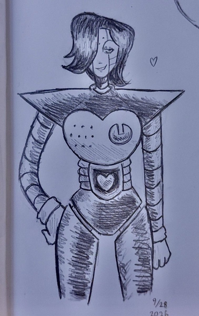 _c0ra1's tweet photo. he's taking over my sketchbook.

#undertale #mettaton https://t.co/VWh1YQTmW5