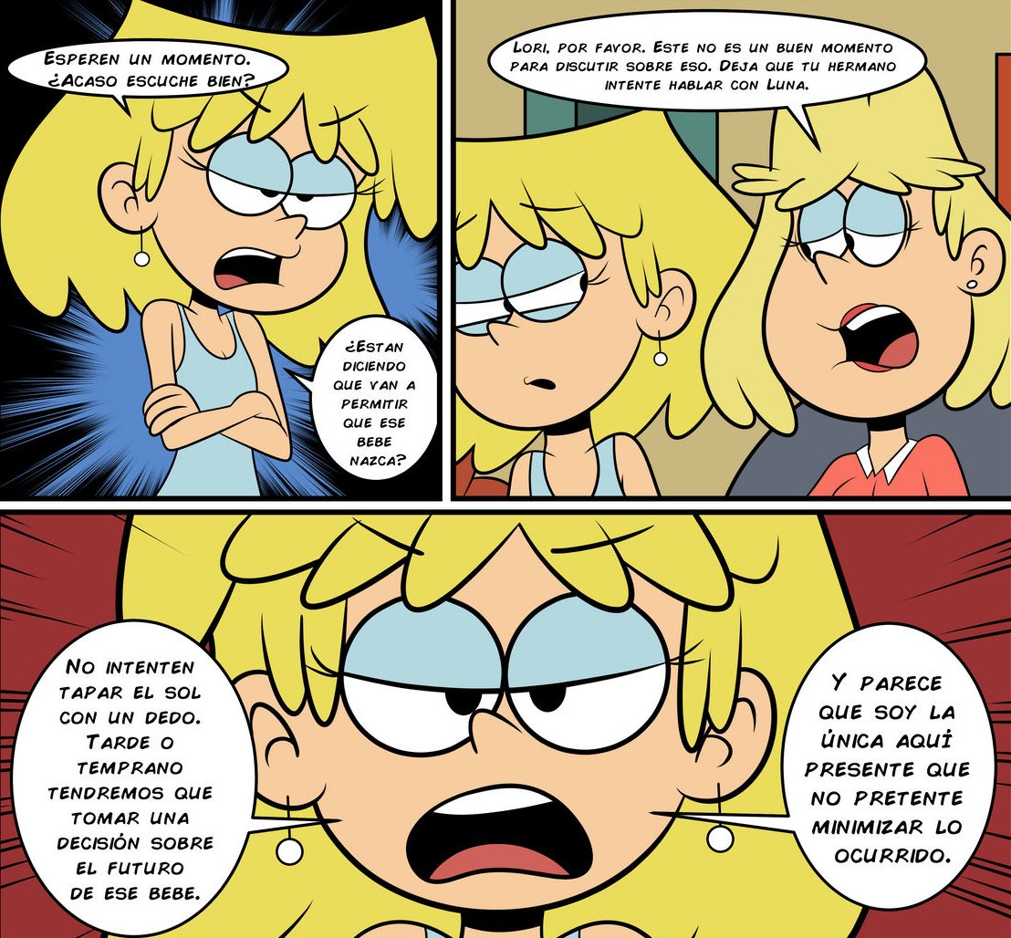 w_random04's tweet photo. no se si quejarme, porque aun no se le inflo la pansa a sam, pero que sea una prra de m**ar a mala gana forzada, que hace ver a norn con mas sentido sus quejas que la morra tira pedos
#theloudhouse #samcoln #loriloud #comic. https://t.co/Y0B4cNIT0L