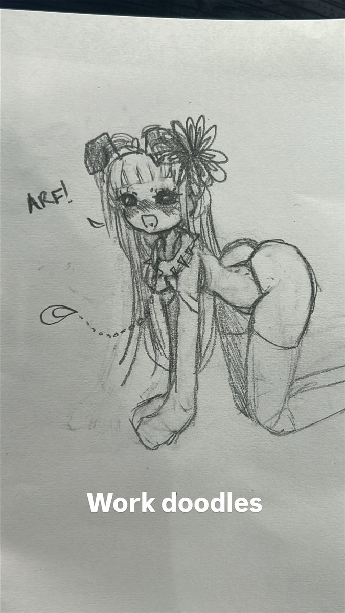 chompbunnii's tweet photo. Work doodles https://t.co/CfqhHhfhgI